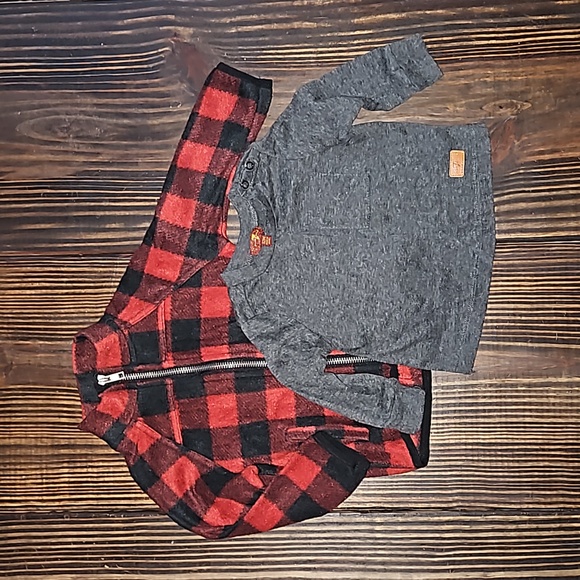 FLEECE JACKET SET - Picture 1 of 11